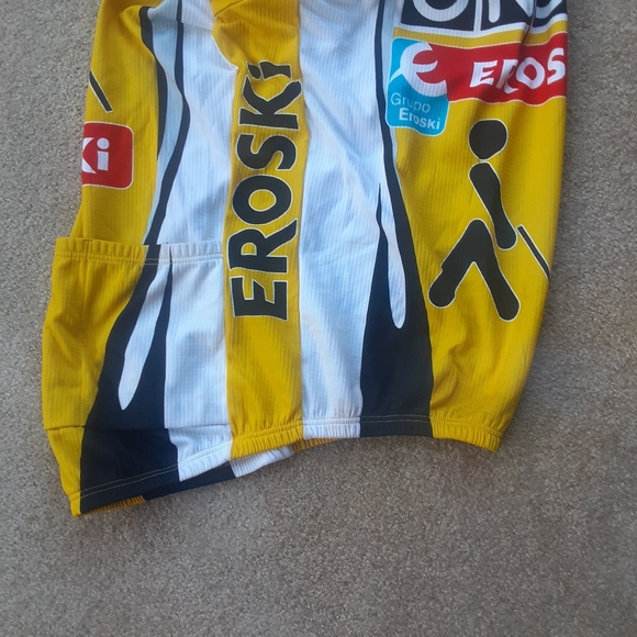 ONCE Thermal Team Jersey By Giordana, Made In Italy, FREE MATCHING TACX BOTTLE! - Picture 8 of 14